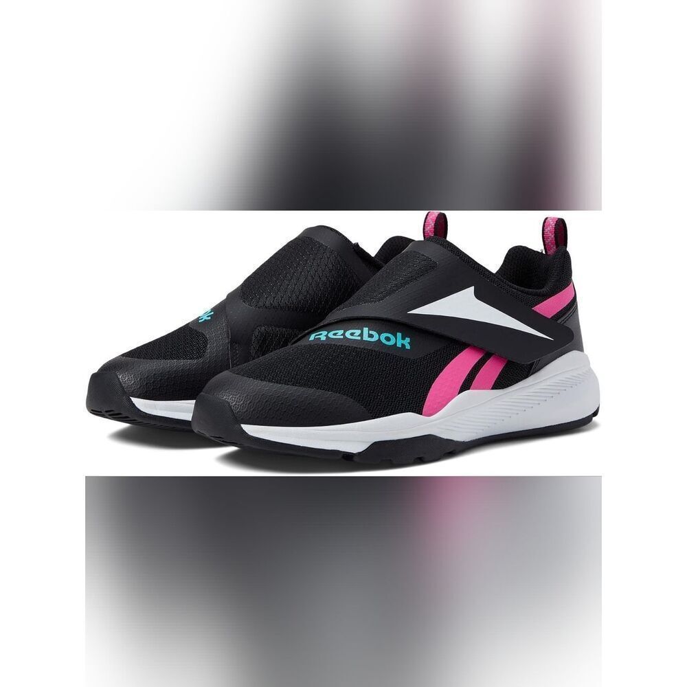 (S-4595) Reebok Unisex-Child Equal Fit Adaptive Running Shoe Sz 6